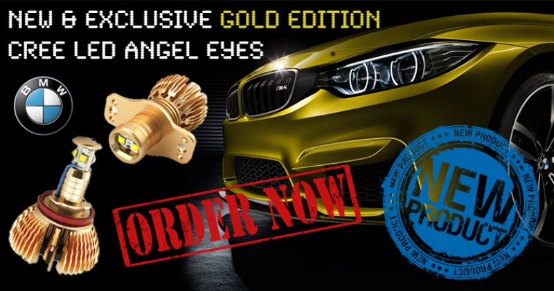 BMW GOLD CREE LED